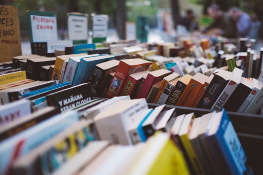 Assortment of books