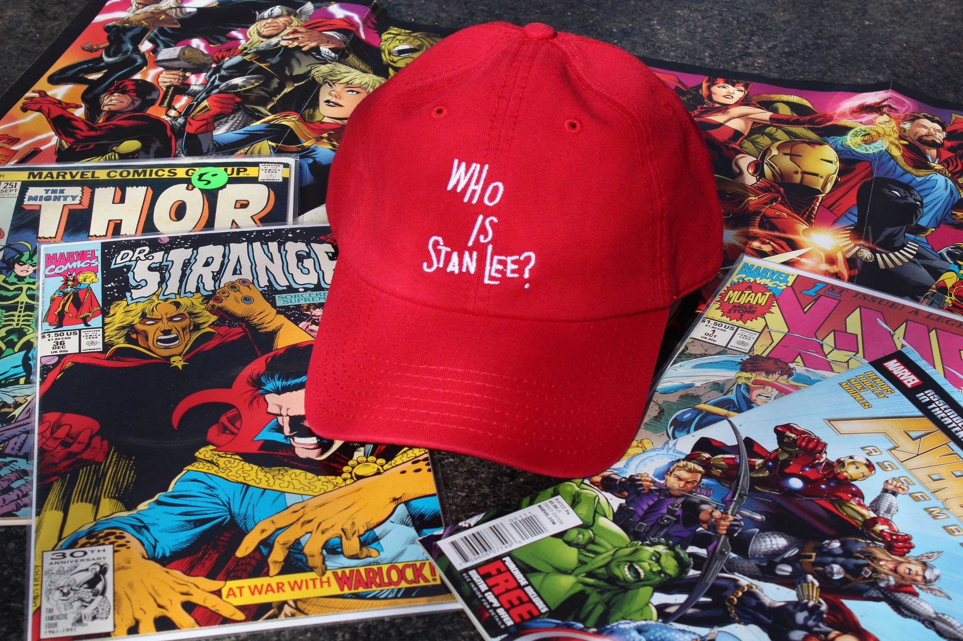 Who Is Stan Lee? Dad Hat