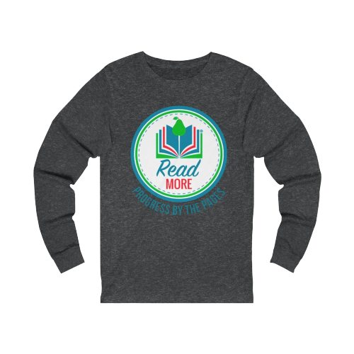 "Progress By The Pages" Long Sleeve Tees